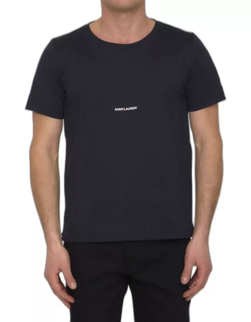 Saint Laurent Cotton T-shirt With Logo