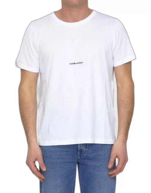 Saint Laurent Cotton T-shirt With Logo