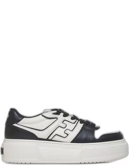 Fendi Match Leather Platform Sneaker