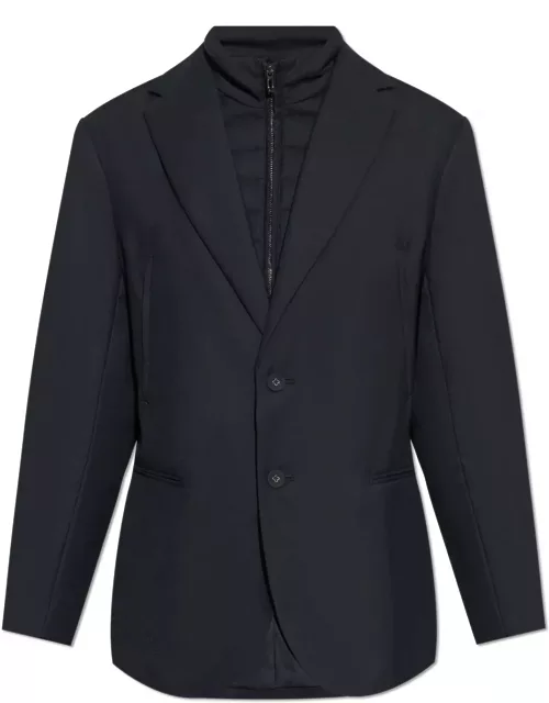 Emporio Armani Blazer With Hoodie