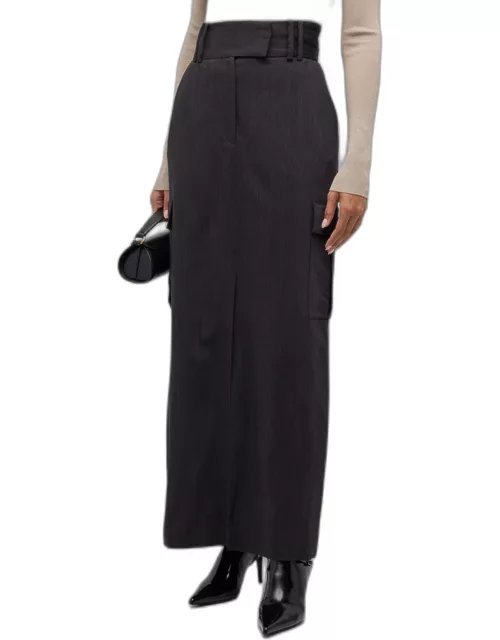 Sybille Column Cargo Skirt