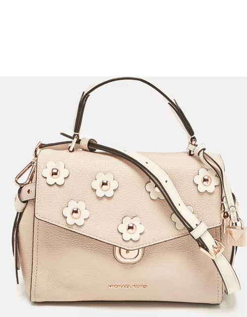 Michael Kors Tricolor Leather Small Embellished Bristol Top Handle Bag