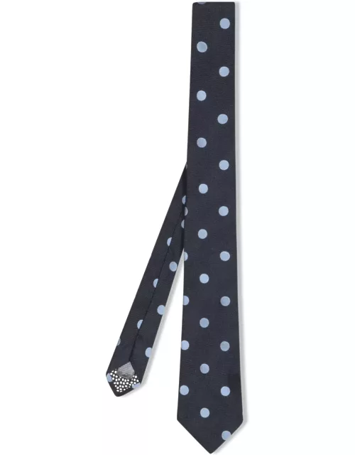 Paul Smith Blue Polka Dot Tie