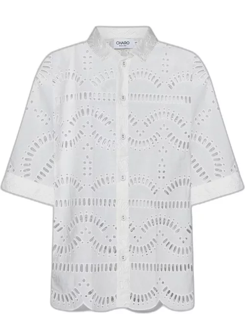 Charo Ruiz Isma Broderie Anglaise Shirt