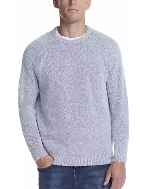 Weatherproof Vintage Big & Tall Men's Classic Fit Boucle Crew Neck Sweater Med Grey