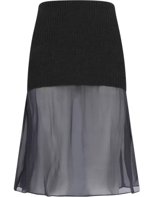 Paloma Wool Wool Midi Skirt