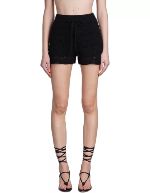 IRO Loreen Shorts In Black Viscose