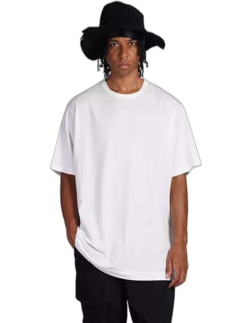 Yohji Yamamoto T-shirt In White Cotton