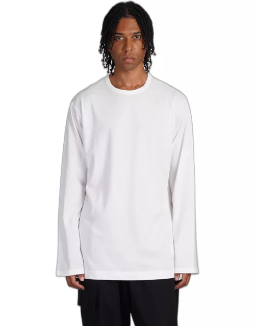 Yohji Yamamoto T-shirt In White Cotton