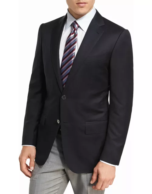 Men's Milano Micronsphere Wool Two-Button Sport Coat