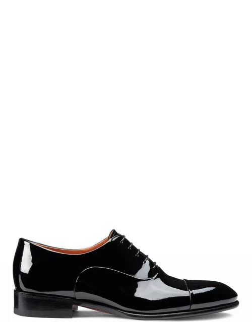 Men's Isaac Patent Leather Lace-Up Shoe