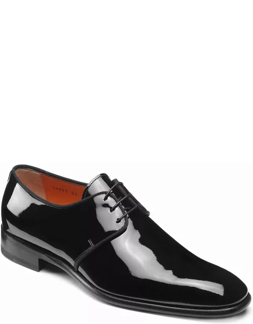 Men's Isogram Patent Leather Derby Shoe