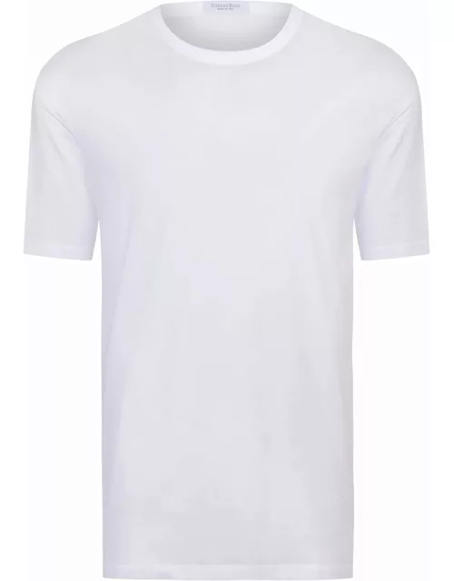 Men's Solid Cotton Crewneck T-Shirt