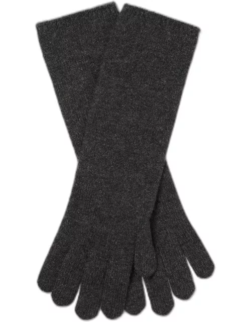 Gloves MAX MARA Woman color Grey