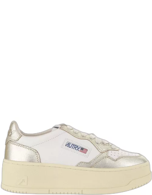 Autry Medalist Platform Leather Sneaker