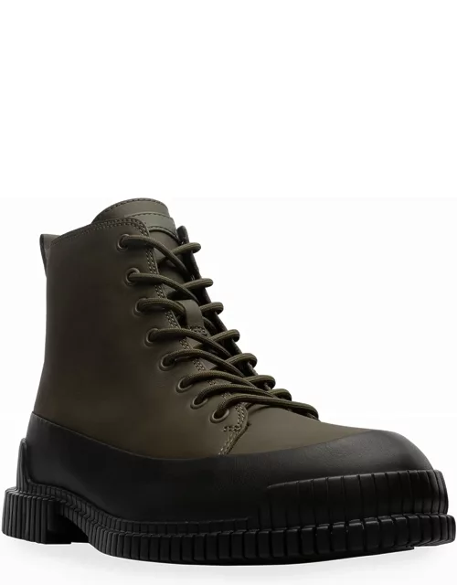 Men's Pix Tonal Leather Combat Boot