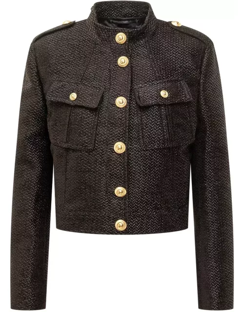 Tom Ford Tweed Cropped Jacket