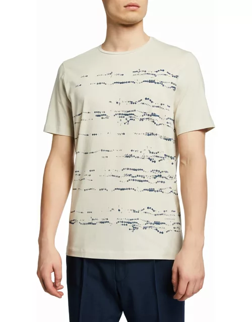 Men's Painted Cotton T-Shirt