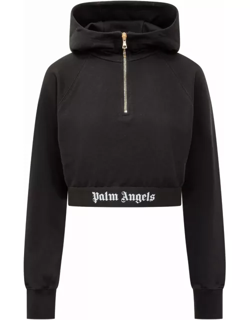 Palm Angels Hoodie With Logo