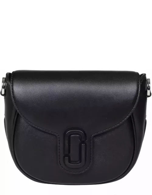 Marc Jacobs Marc Jacob The Small Saddle Bag In Black Leather