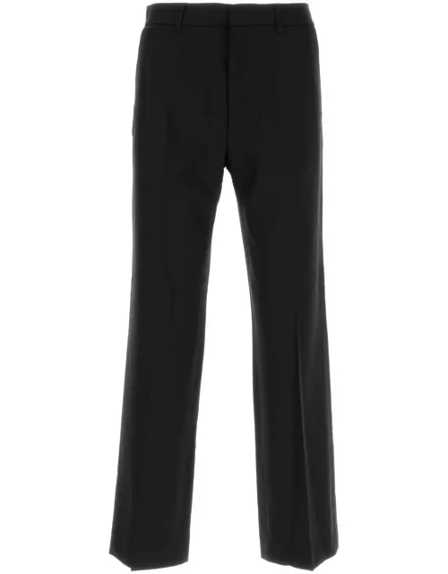 Casablanca Black Stretch Polyester Blend Pant