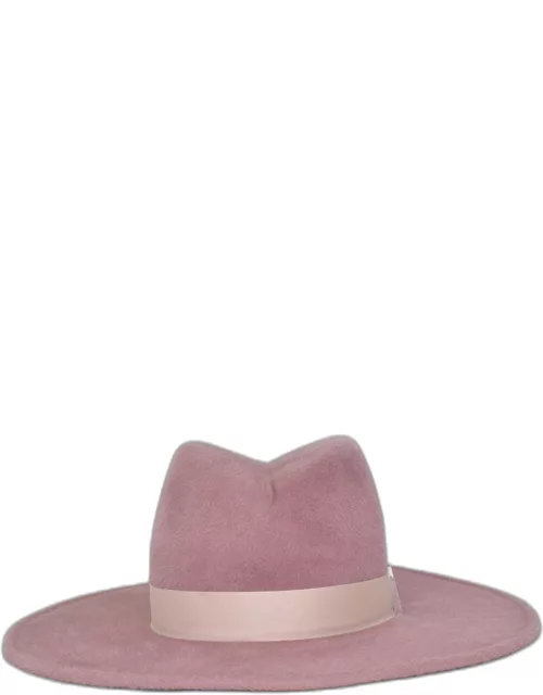 Jeanne Rabbit Hair Fedora Hat