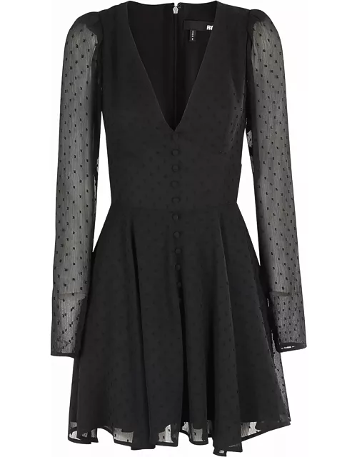 Rotate by Birger Christensen Long Sleeve Mini Dres