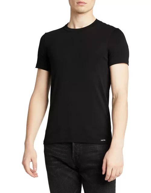 Men's Solid Stretch Jersey T-Shirt