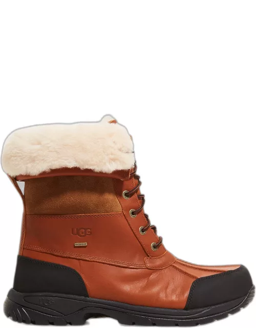 Men's Butte Waterproof Leather Cuffed Boot