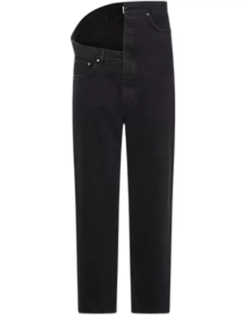 Y/Project Black Cotton Denim Jean