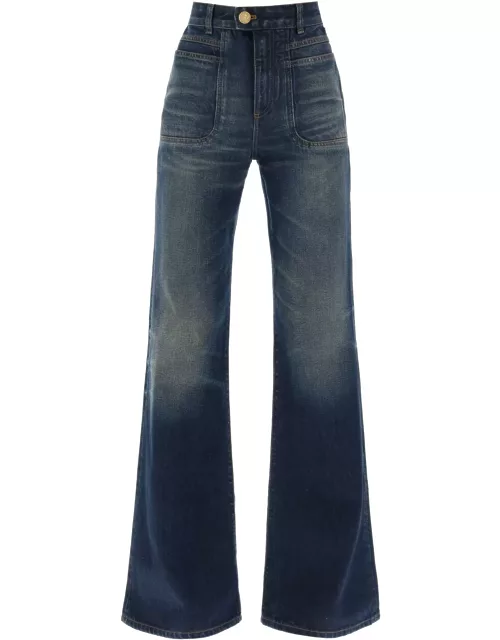 Balmain Denim Flare Jean