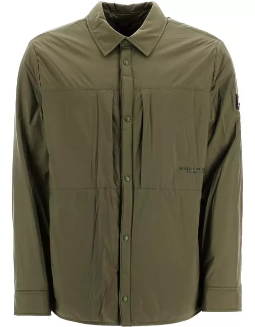 MOOSE KNUCKLES ash nylon shirt-style jacket