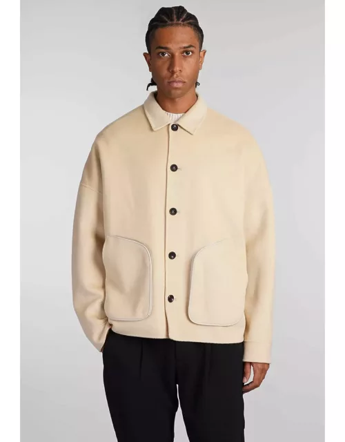 Attachment Casual Jacket In Beige Woo