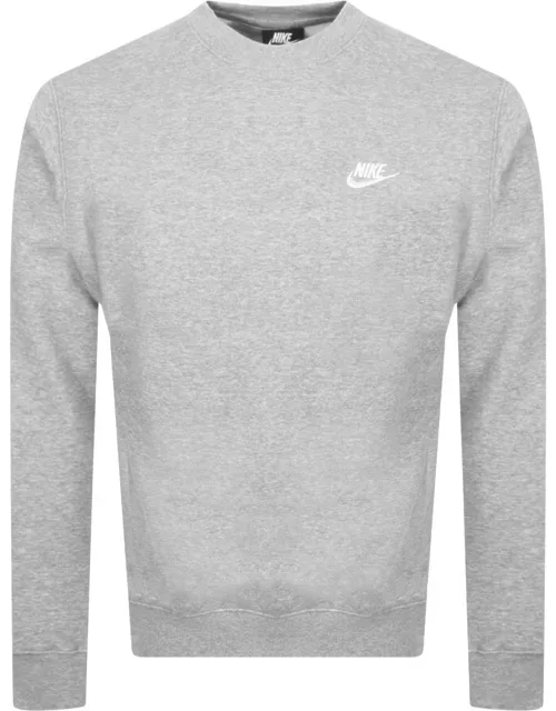Nike Club Sweatshirt Grey