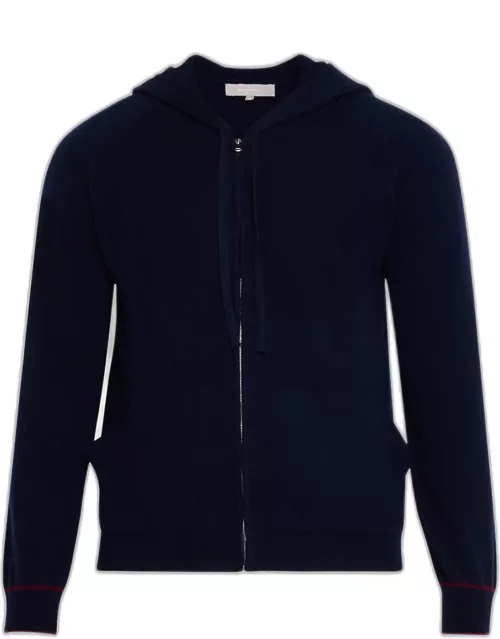 Men's Cashmere Full-Zip Sweater