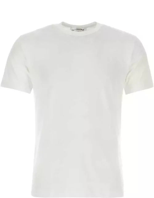 Comme des Garçons Shirt White Cotton T-shirt