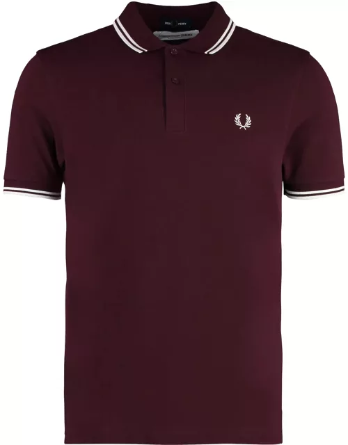 Comme Des Garçons Shirt X Fred Perry - Cotton-piqué Polo Shirt