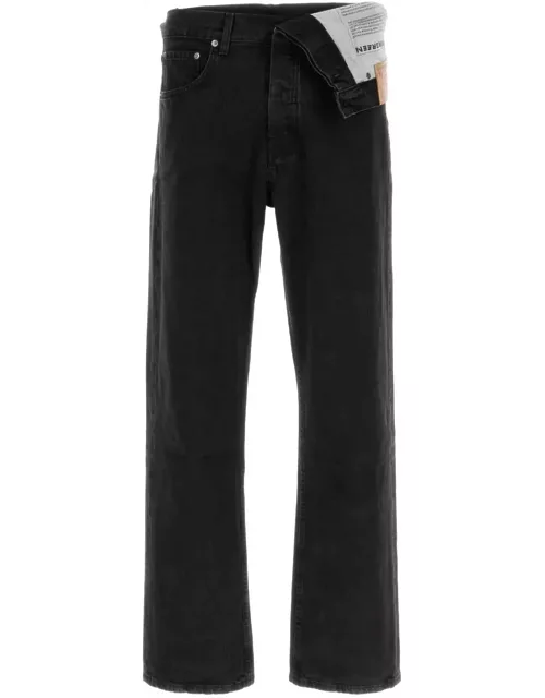 Y/Project Black Denim Jean