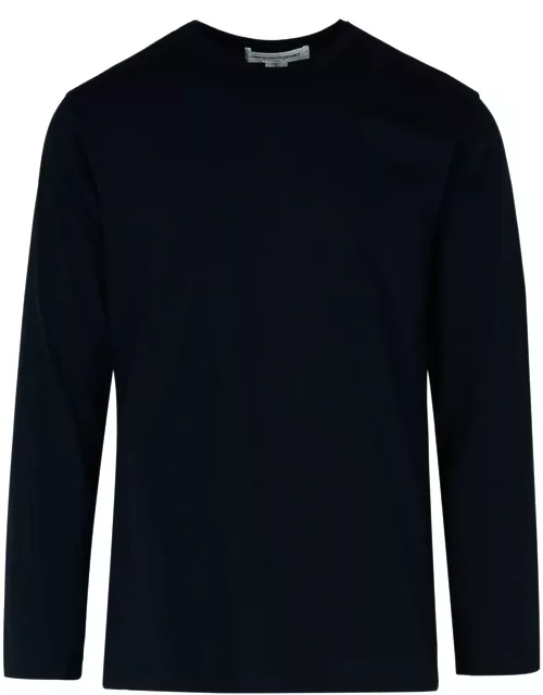 Comme des Garçons Shirt Navy Cotton T-shirt