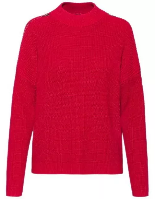Hugo Sanniyya Zip Sweater - Red