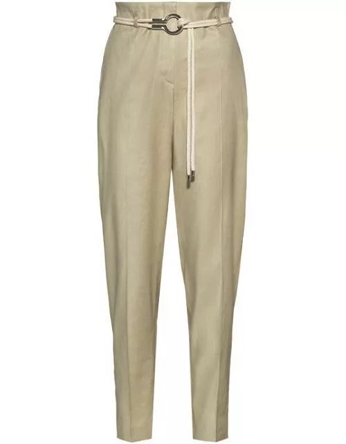 Hugo Hesini Tailored Trousers - Beige