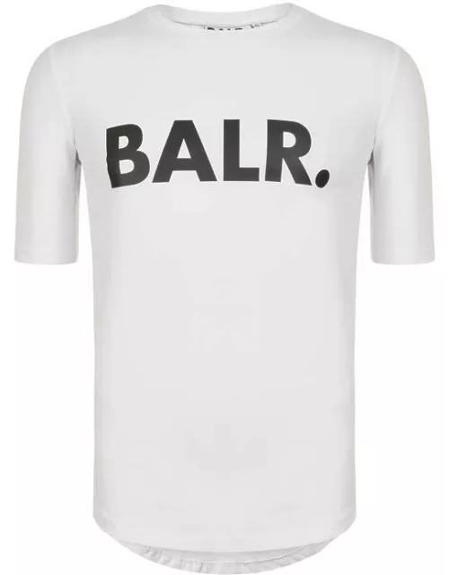 BALR Logo Short Sleeved T Shirt - White