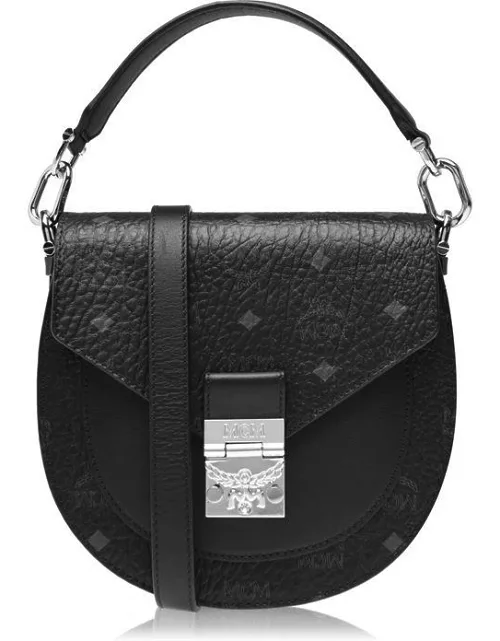 MCM Patricia Mini Shoulder Bag - Black