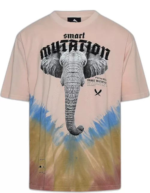 MAUNA KEA Pink Cotton Elephant T-Shirt