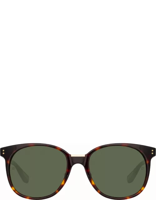 Palla D-Frame Sunglasses in Tortoiseshel