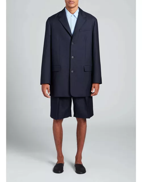 Men's Winslow Alpaca-Linen Sport Jacket