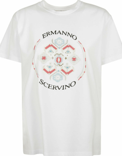 Ermanno Scervino Regular Logo Print T-shirt