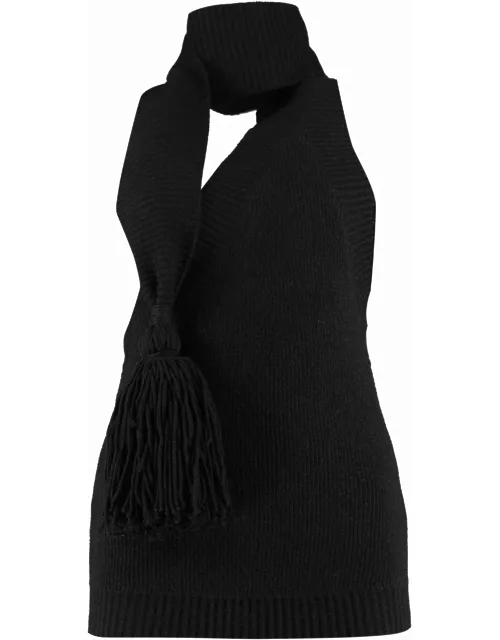Bottega Veneta Knitted One-shoulder Top