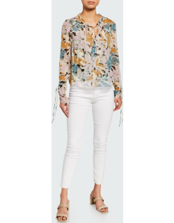 The Farrah High-Rise Ankle Skinny Jeans