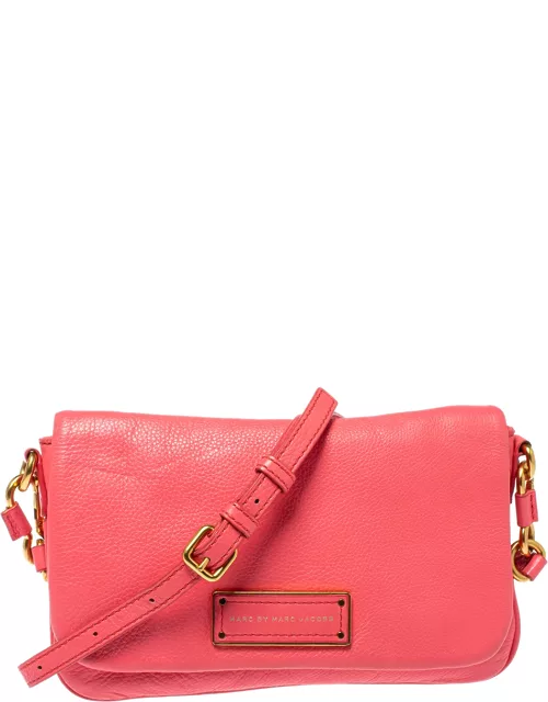 Marc by Marc Jacobs Orange Leather Too Hot To Handle Crossbody Bag